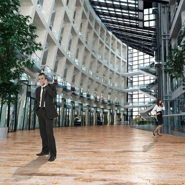 Innenraum Kongresszentrum