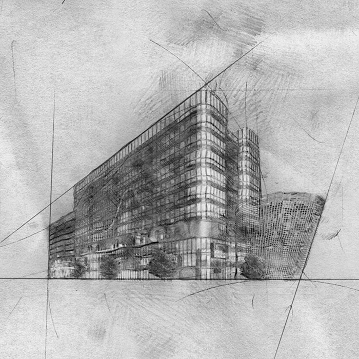 Architektur Skizzen